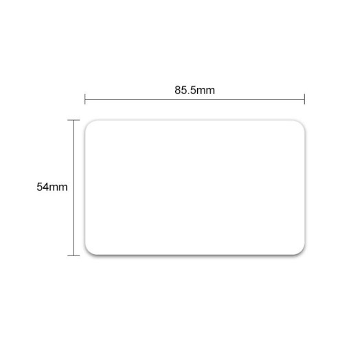 Carte de contrôle d'accès intelligente, taille : 85,5 x 54 mm, spécification : carte UID vierge, copie IC SR56021219-06